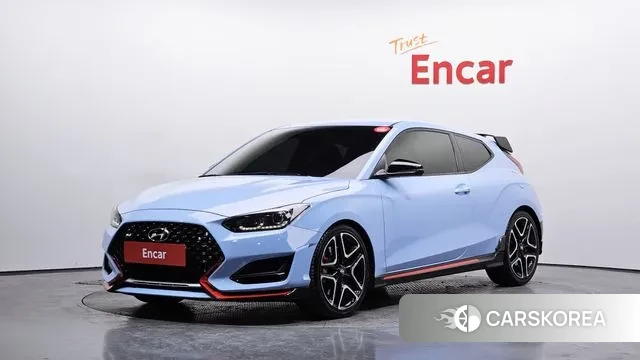 Hyundai Veloster (JS) 2018 Небесно-голубой из Кореи