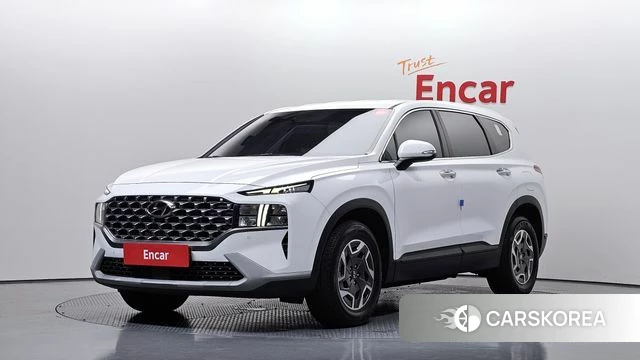Hyundai The New Santa Fe 2022 Белый из Кореи