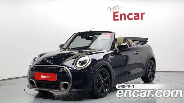 Mini Cooper Convertible 2023 Синий из Кореи