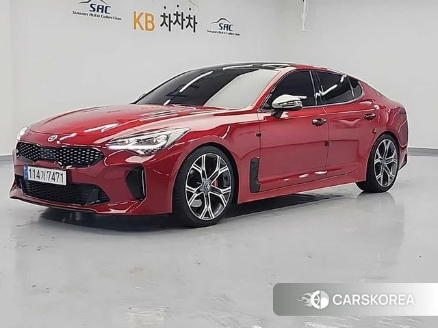 Kia Stinger 2020 Красный из Кореи