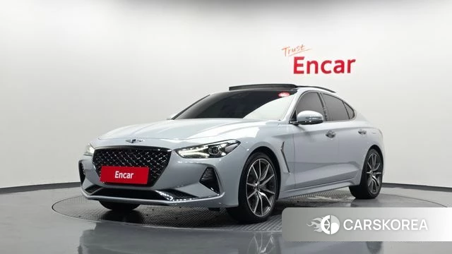 Genesis G70 2018 Небесно-голубой из Кореи