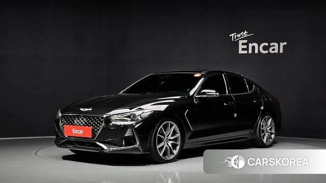 Genesis G70 2018 Черный из Кореи