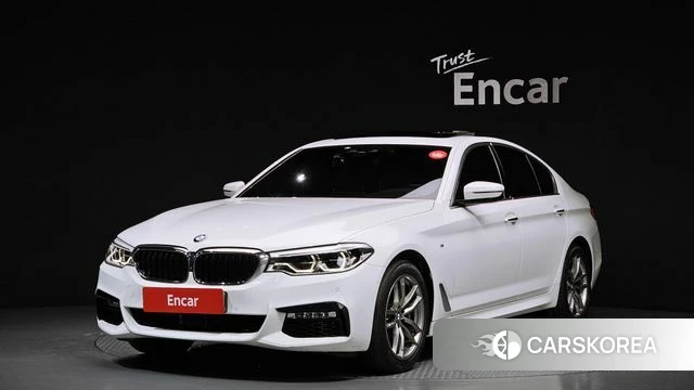 BMW 5 Series (G30) 2018 Белый из Кореи