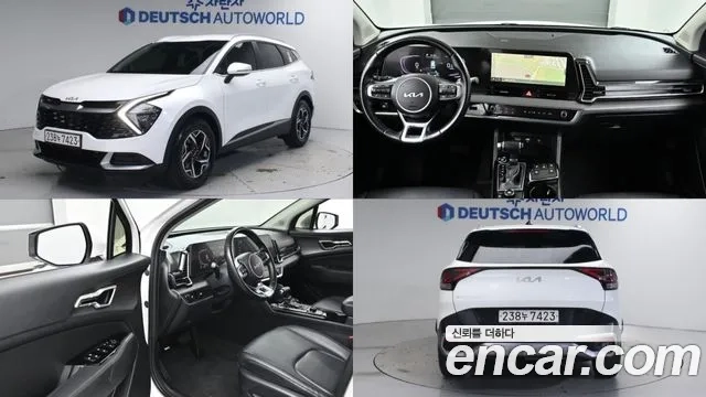 Kia Sportage 5th Generation 2021 Белый из Кореи