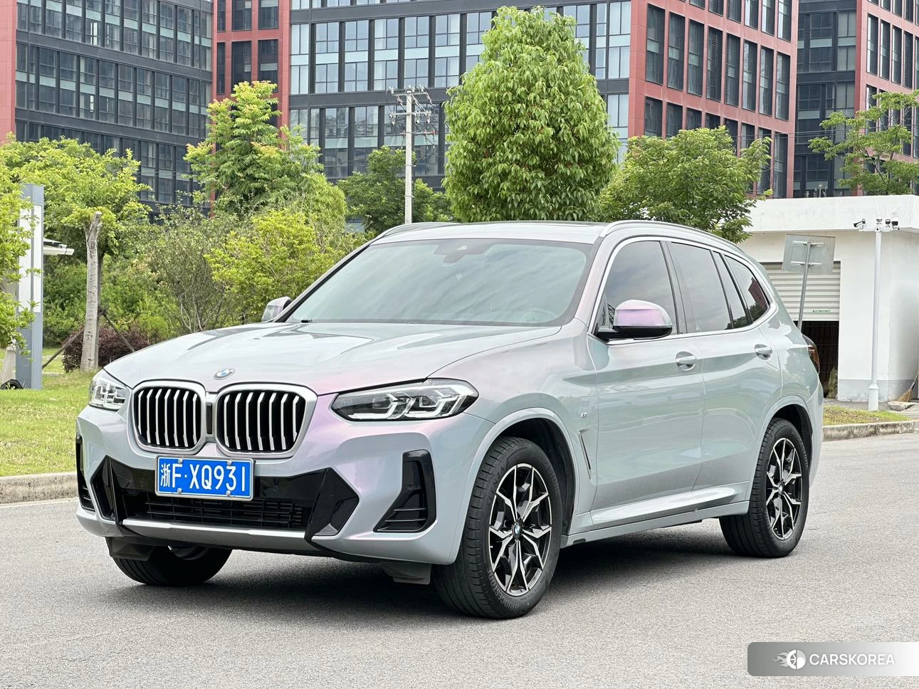 BMW X3 2022 Фиолетовый из Китая