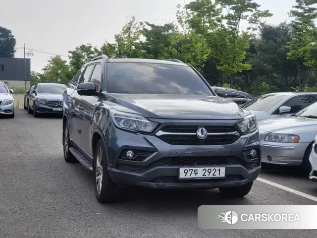 Ssangyong Rexton Sports 2018 Серый из Кореи