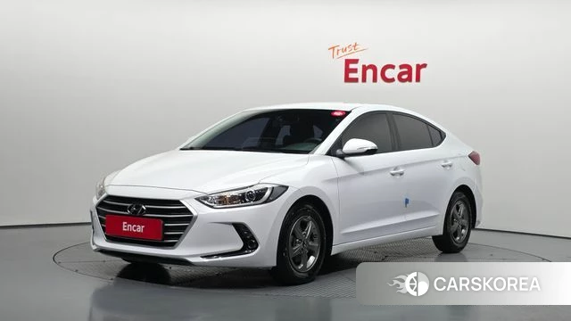Hyundai Avante AD 2018 Белый из Кореи