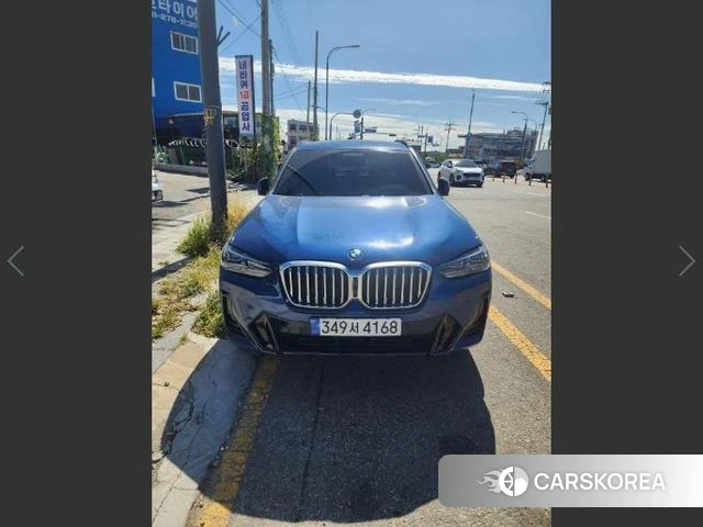 BMW X3 (G01) 2023 Синий из Кореи
