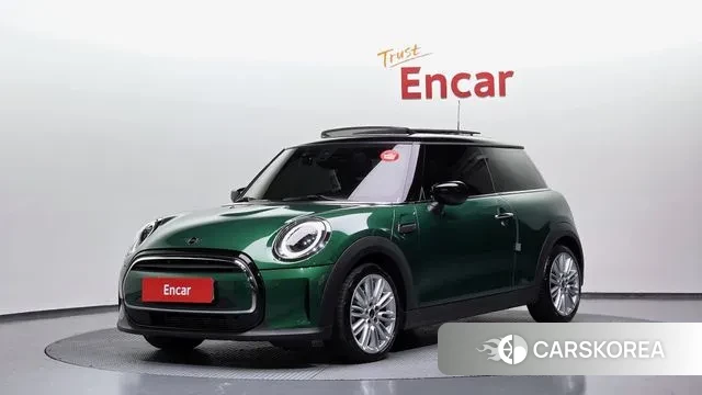 Mini Cooper 2021 Зеленый из Кореи