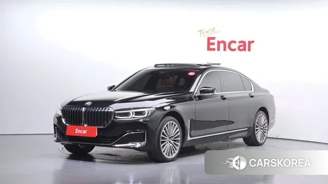 BMW 7 Series (G11) 2020 Черный из Кореи