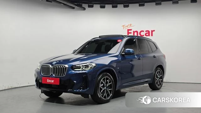BMW X3 (G01) 2023 Синий из Кореи