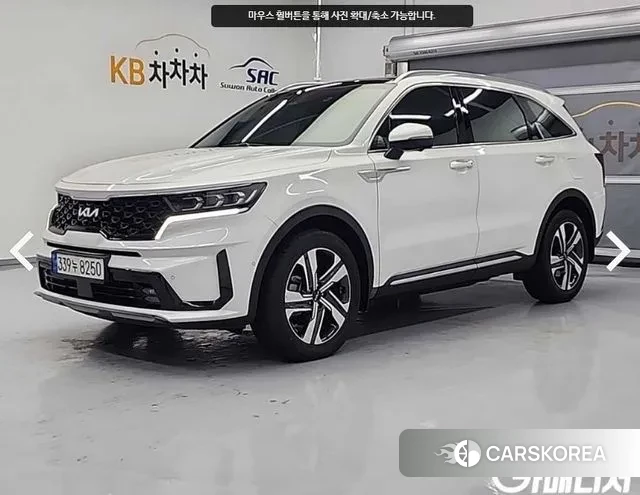 Kia Sorento 4th Generation 2022 Белый из Кореи