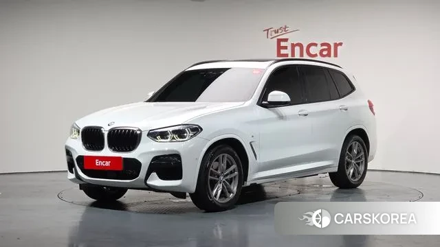 BMW X3 (G01) 2021 Белый из Кореи