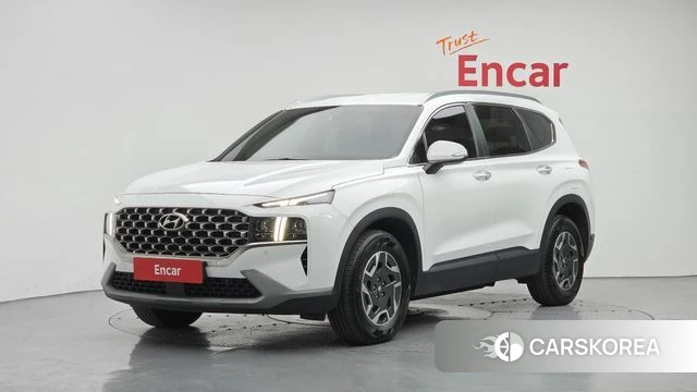 Hyundai The New Santa Fe 2023 Белый из Кореи