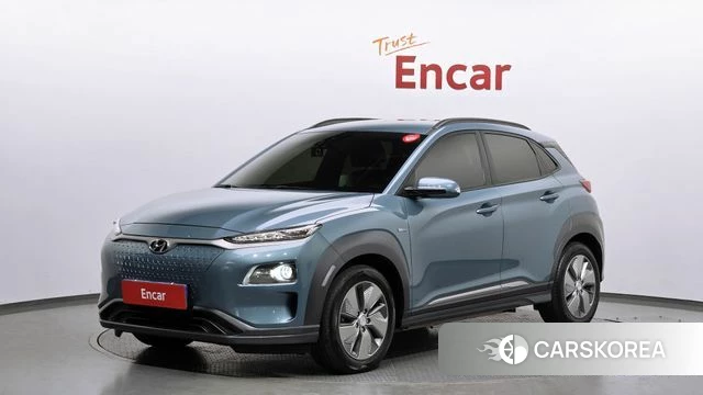 Hyundai Kona Electric 2019 Синий из Кореи