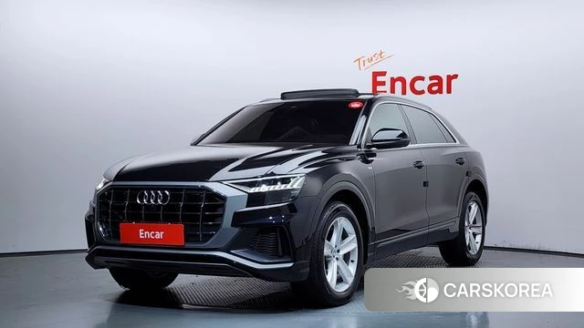 Audi Q8 (4M) 2021 Черный из Кореи