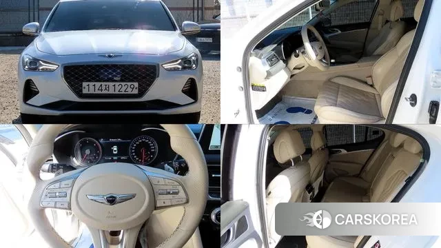 Genesis G70 2020 Белый из Кореи