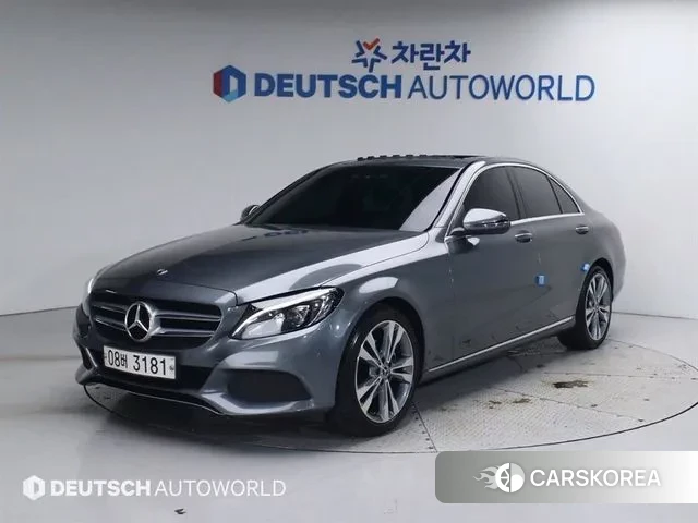 Mercedes-Benz C-Class W205 2018 Серый из Кореи