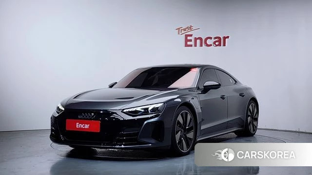 Audi e-Tron GT 2022 Серый из Кореи