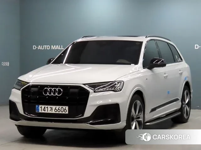 Audi Q7 (4M) 2023 Белый из Кореи