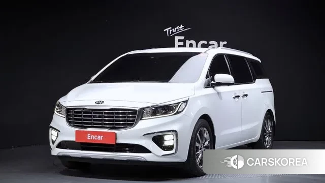 Kia The New Carnival 2018 Белый из Кореи