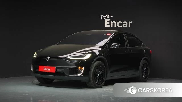 Tesla Model X 2020 Черный из Кореи