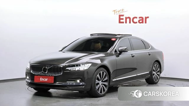 Volvo S90 2023 Серый из Кореи