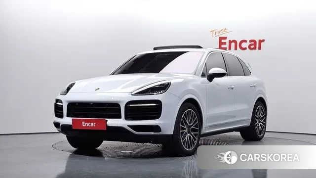 Porsche Cayenne (PO536) 2019 Белый из Кореи