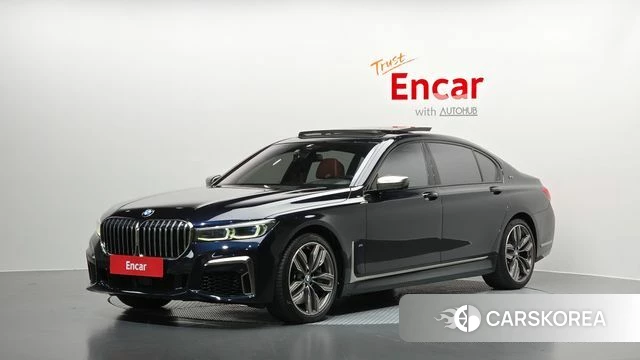 BMW 7 Series (G11) 2019 Черный из Кореи