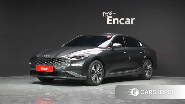 Kia K8 Hybrid 2022 Серый из Кореи