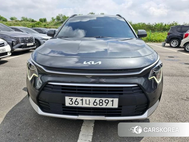 Kia Di Ol Nu Niro 2022 Серый из Кореи