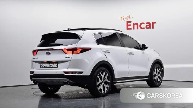 Kia Sportage 4th Generation 2018 Белый из Кореи