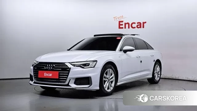 Audi A6 (C8) 2023 Белый из Кореи
