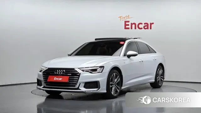 Audi A6 (C8) 2022 Белый из Кореи