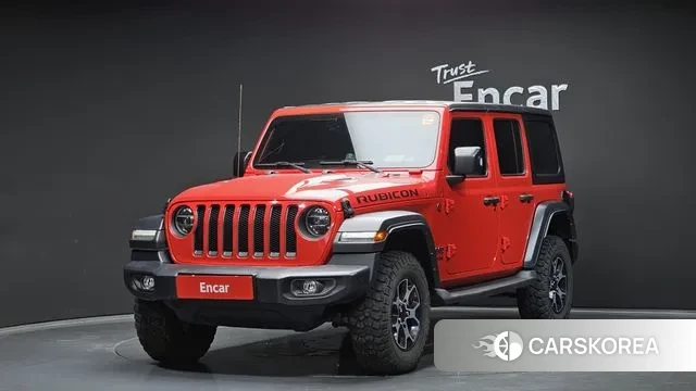 Jeep Wrangler (JL) 2022 Красный из Кореи