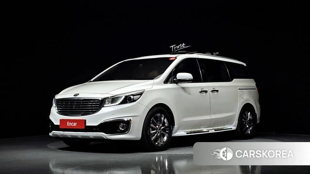 Kia All New Carnival 2018 Белый из Кореи