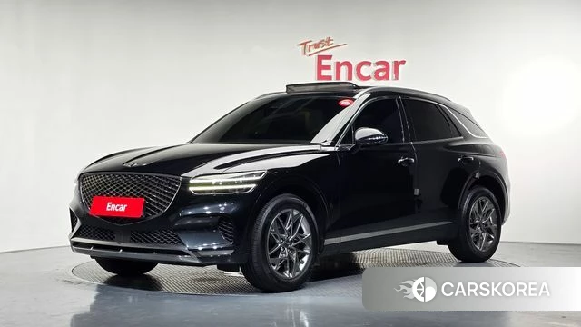 Genesis GV70 2021 Черный из Кореи