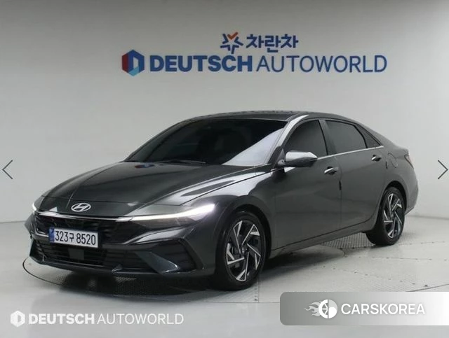 Hyundai The New Avante (CN7) 2023 Серый из Кореи