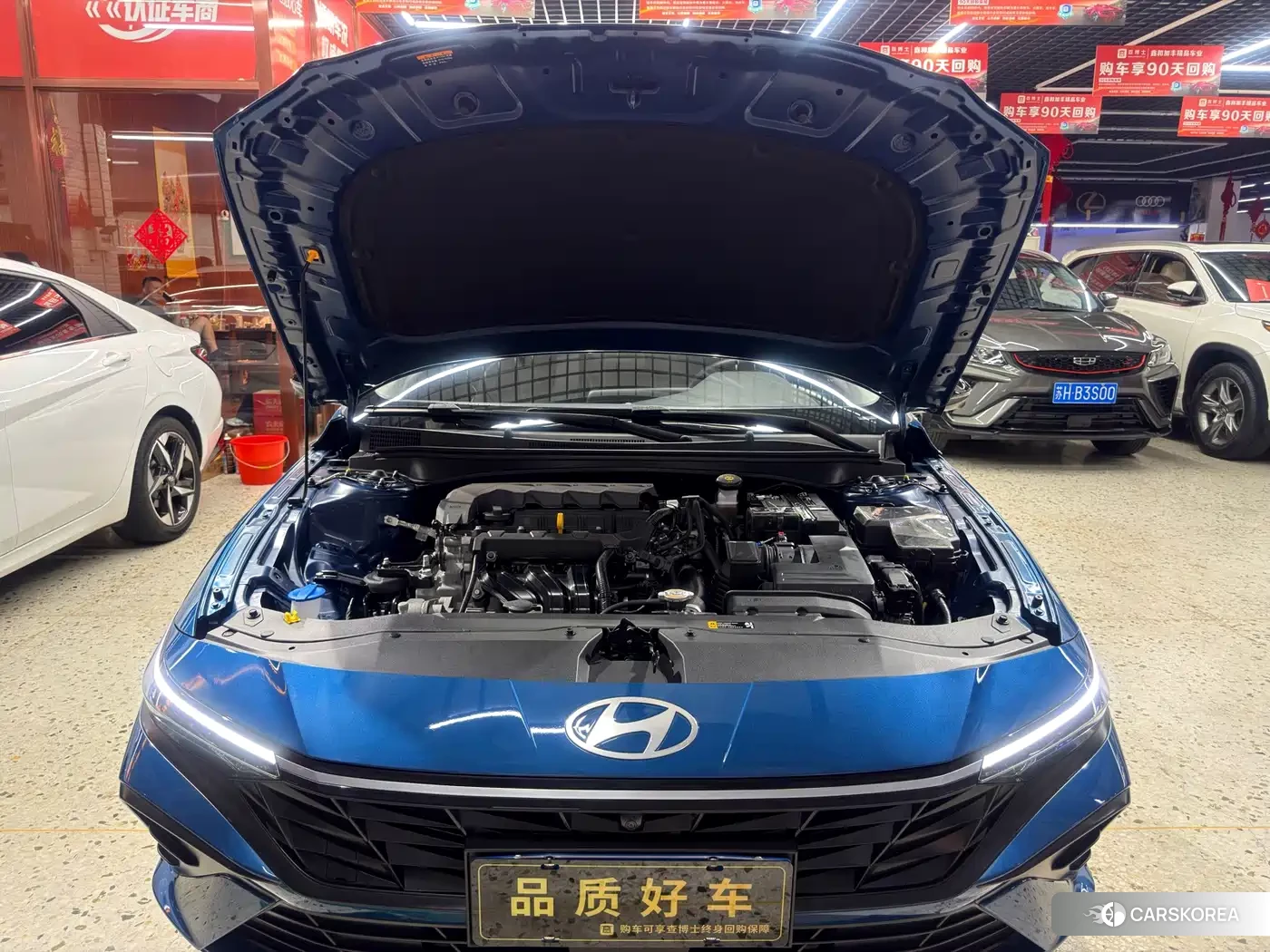 Hyundai Elantra 2023 Синий из Китая, фото 2