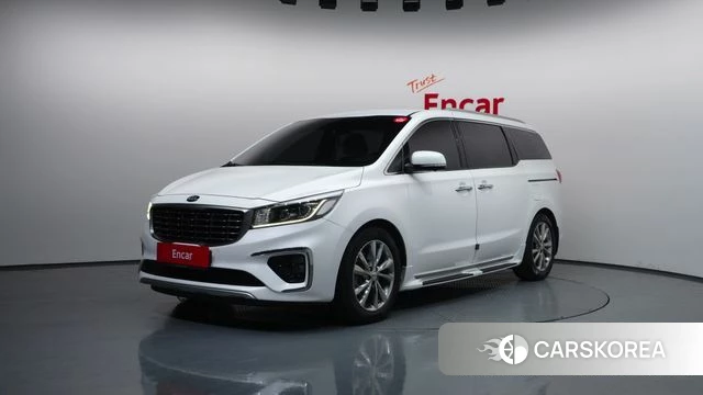 Kia The New Carnival 2019 Белый из Кореи