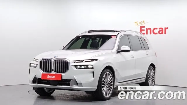 BMW X7 (G07) 2023 Белый из Кореи