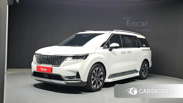 Kia Carnival 4th generation 2023 Белый из Кореи