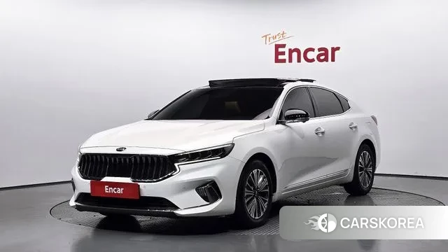 Kia K7 Premier Hybrid 2019 Белый из Кореи