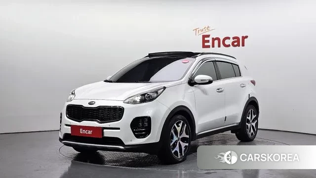 Kia Sportage 4th Generation 2018 Белый из Кореи