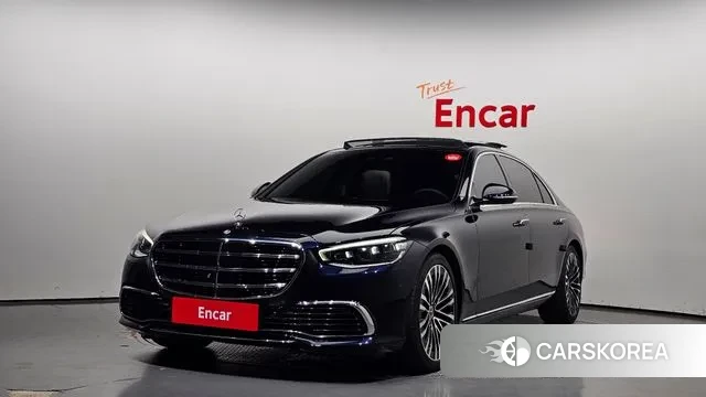 Mercedes-Benz S-Class W223 2022 Синий из Кореи