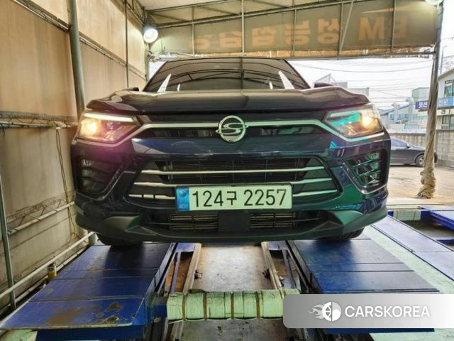 Ssangyong Beautiful Korando 2020 Синий из Кореи