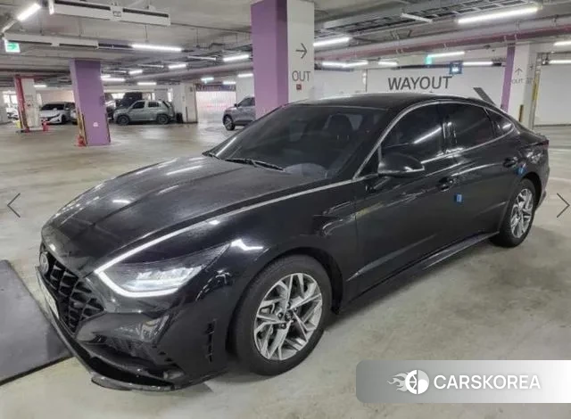 Hyundai Sonata (DN8) 2022 Черный из Кореи