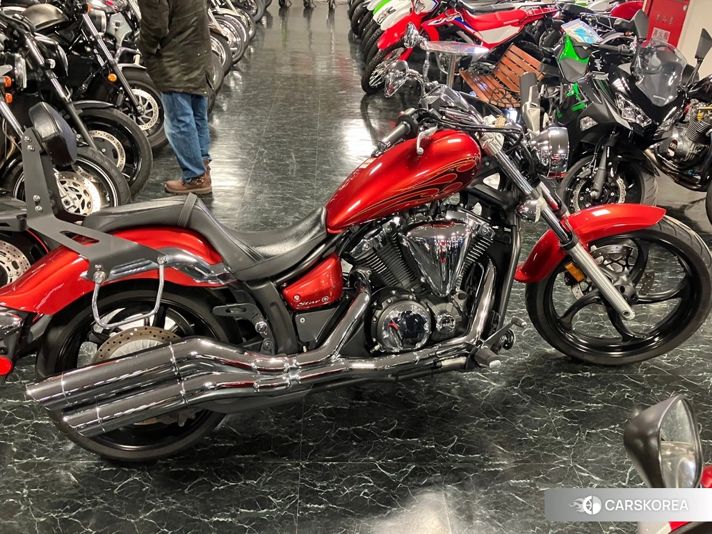 Проданный Yamaha XVS 1300 CA STRYKER id 4163325 из Японии