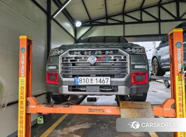 Ssangyong The New Rexton Sports Cannes 2024 Зеленый из Кореи