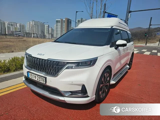 Kia Carnival 4th generation 2023 Белый из Кореи